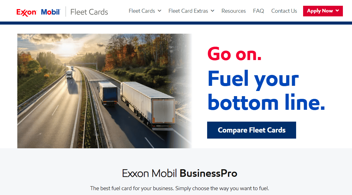 Exxon Mobil Fuel Card