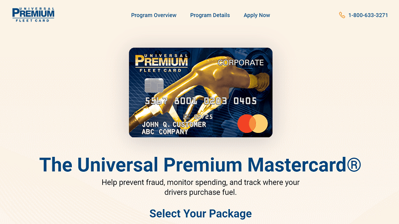 Universal Premium Fleet Card