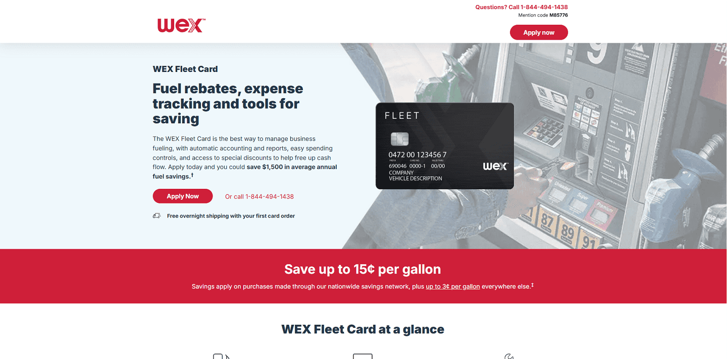 WEX Fuel Card