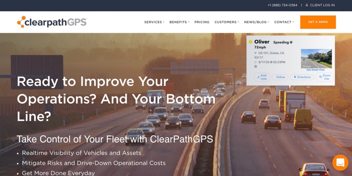 Clearpath GPS Homepage