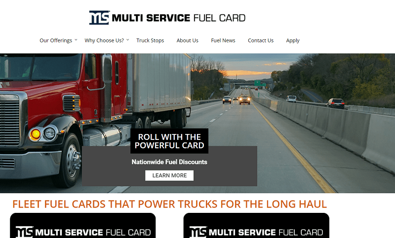 Multi Service Fuel Card